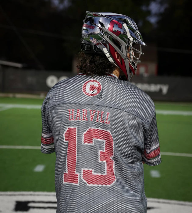 The Vintage Porthole Custom Lacrosse Jersey - Reversible Option Available