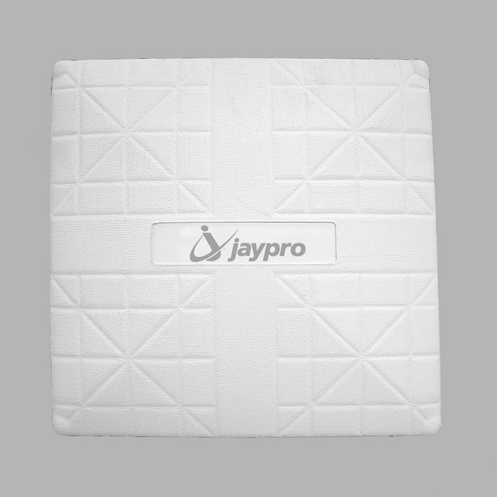 Jaypro Sports Baseball Base Set - Flex Style (15 In.L X 15 In.W X 3 In.H) (Set Of 3) (White) - Lacrosseballstore