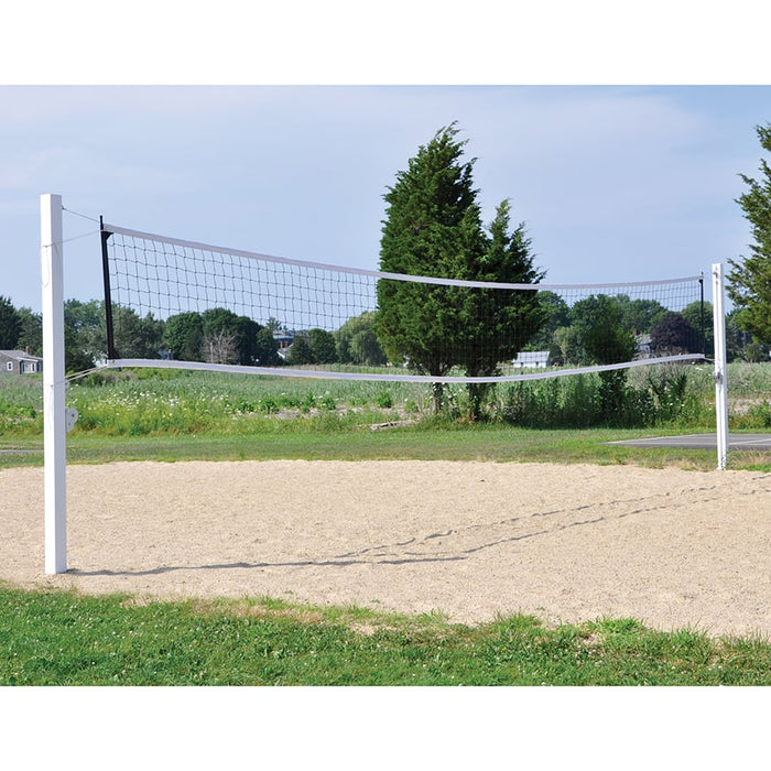 Jaypro Outdoor Volleyball System - Coastal Competition - (4 in.) (Square Post)