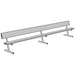 Jaypro Player Bench with Seat Back - 15 ft. - Portable - Lacrosseballstore