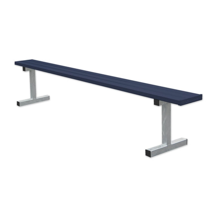 Jaypro Player Bench - 7-1/2 ft. - Portable (Powder Coated) - Lacrosseballstore