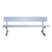 Jaypro Player Bench with Seat Back - 7-1/2 ft. - Portable - Lacrosseballstore