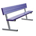 Jaypro Player Bench with Seat Back - 7-1/2 ft. - Portable (Powder Coated) - Lacrosseballstore