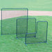 Jaypro Sports Pitcher 's Screen - (7 ft.W x 7 ft.H) - Collegiate - Lacrosseballstore