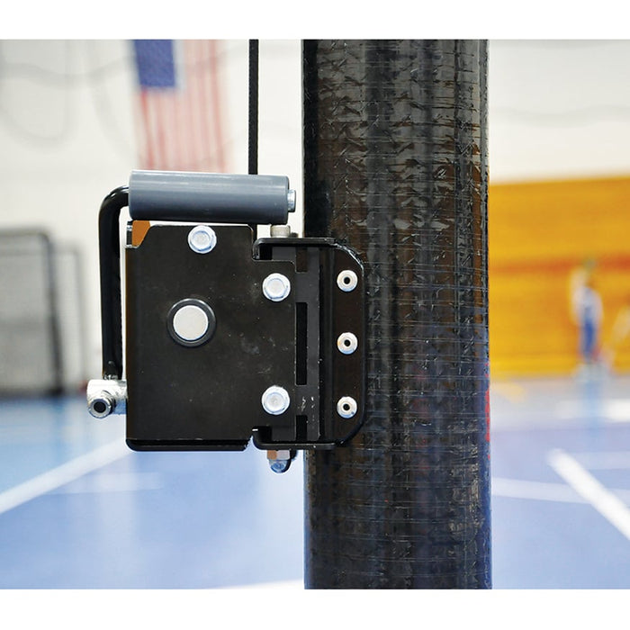 Jaypro Carbon Ultralite™ Volleyball System (3-1/2 in. Floor Sleeve) - NFHS, NCAA, USVBA Compliant