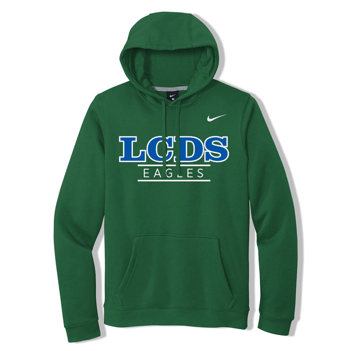 LCDS Eagles - Adult Nike Club Fleece Hoodie