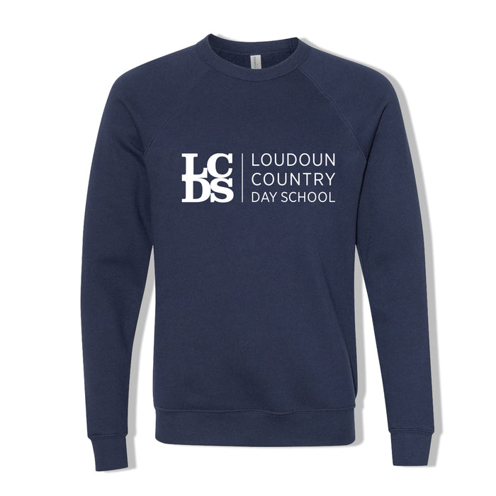 Loudoun Country Day School -  Adult Sponge Fleece Crew Neck