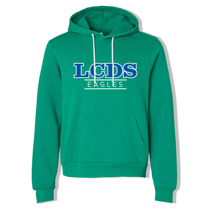 LCDS Eagles -  Adult Sponge Fleece Hoodie