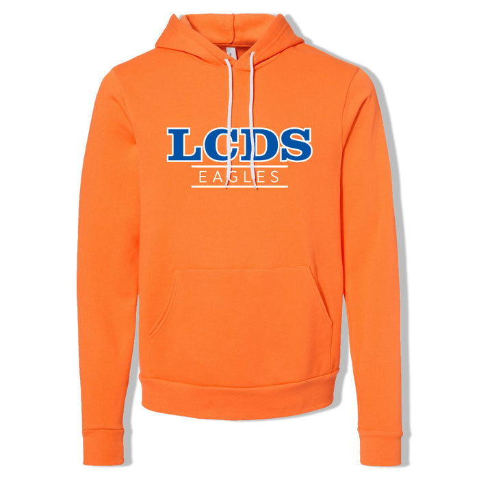 LCDS Eagles -  Adult Sponge Fleece Hoodie