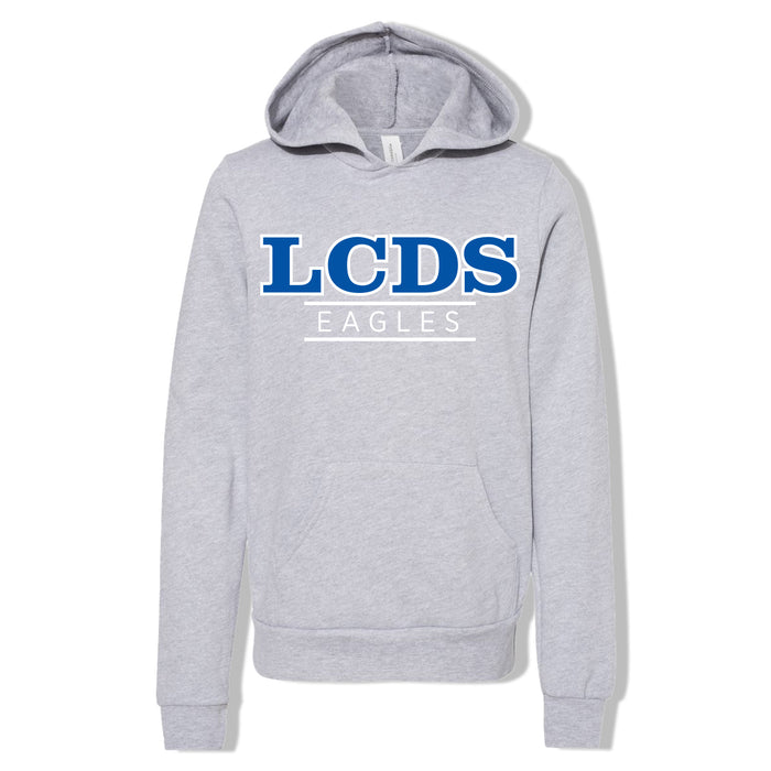 LCDS Eagles -  Youth Sponge Fleece Hoodie