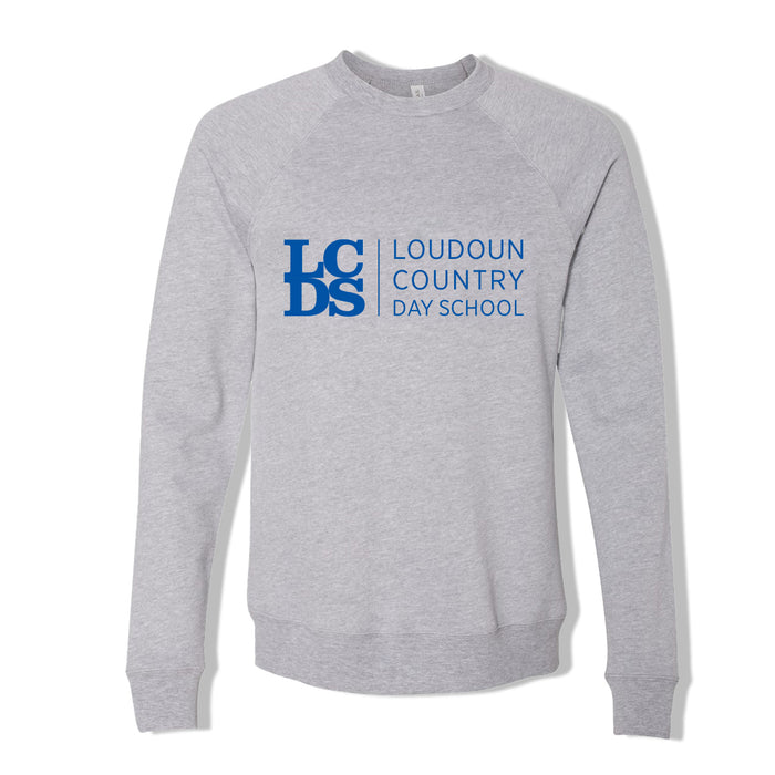 Loudoun Country Day School -  Adult Sponge Fleece Crew Neck