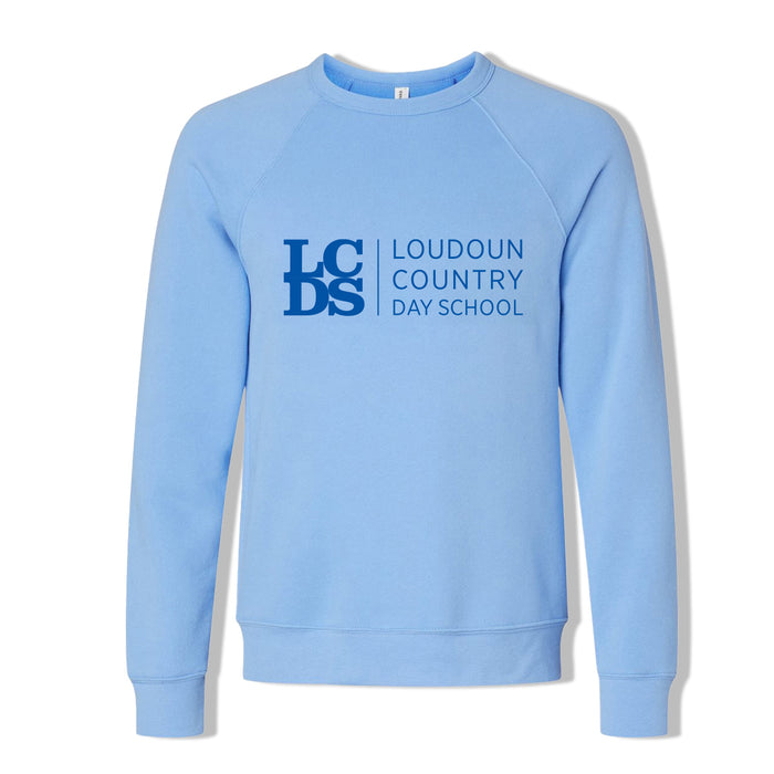 Loudoun Country Day School -  Adult Sponge Fleece Crew Neck