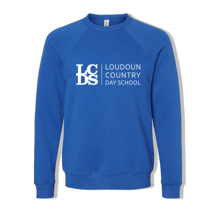 Loudoun Country Day School -  Adult Sponge Fleece Crew Neck