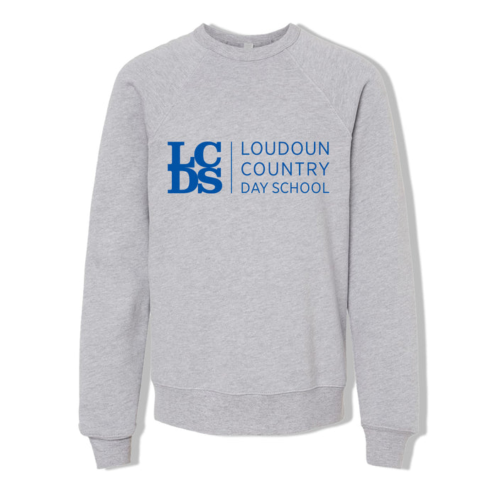 Loudoun Country Day School -  Youth Sponge Fleece Crew Neck