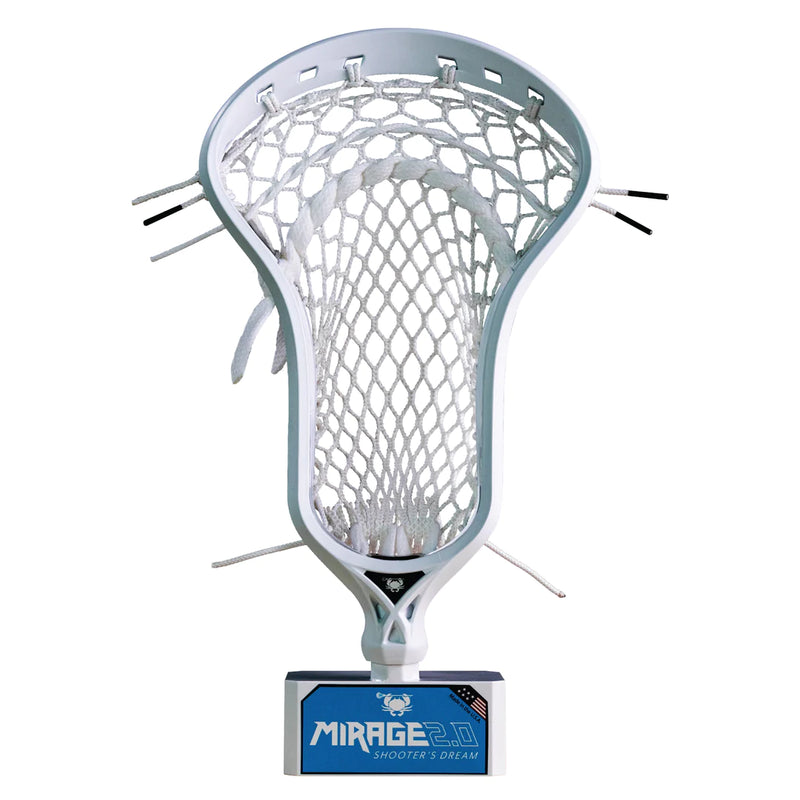 ECD Lacrosse Mirage 2.0 - White Head - Elite Pocket - White Hero 3.0 - Lacrosseballstore