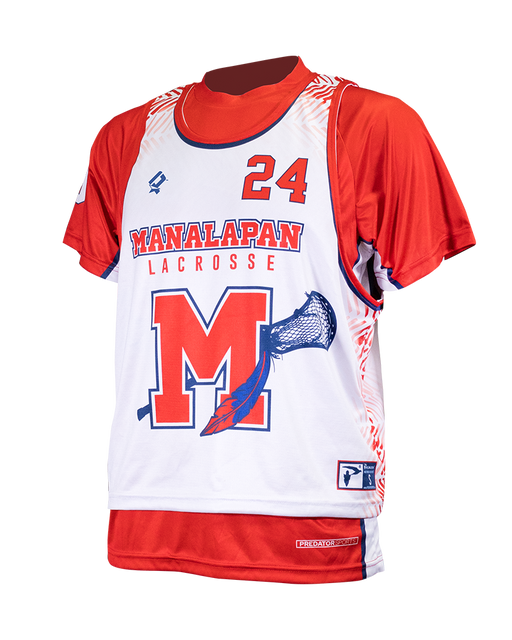 The Vintage Porthole Custom Lacrosse Jersey - Reversible Option Available