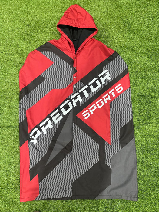 Predator Sports Custom Team Cape Jacket  - Fully Customizable For Your Team