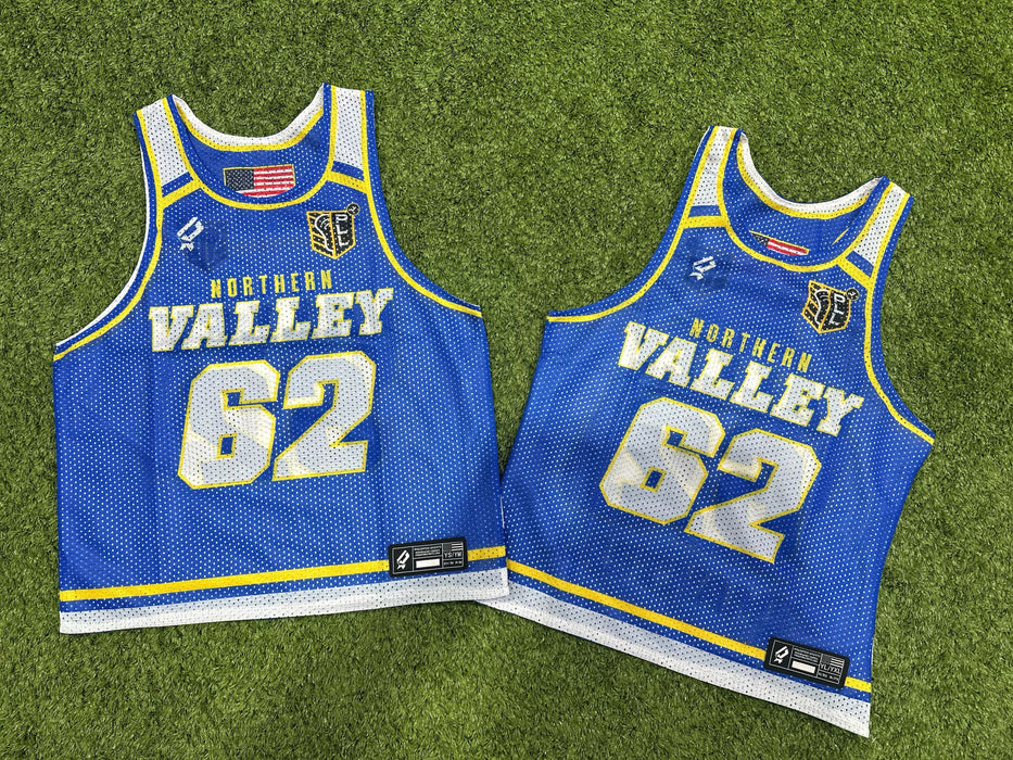 Custom Premier Practice Pinnies  - Fully Sublimated on Premier Quality Mesh Fabric - Lacrosse and Multi-Sport