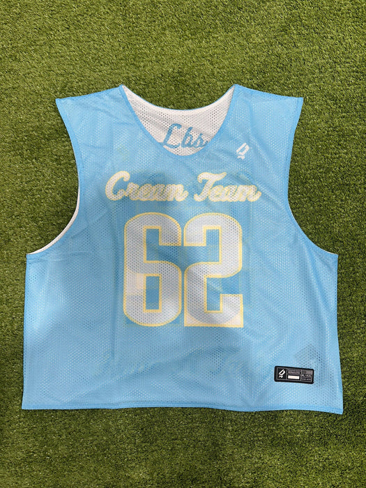 Predator Sports Custom Premier Practice Pinnies  - Fully Sublimated on Premier Quality Mesh Fabric - Lacrosse and Multi-Sport