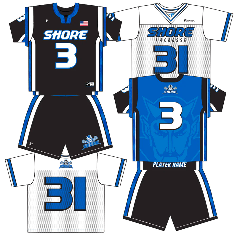 Shore Lacrosse Boys Full Uniform - Lacrosseballstore