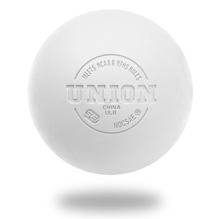Case 120 White Union Lacrosse Balls - Meets NOCSAE Standard, SEI Certified - Free Shipping