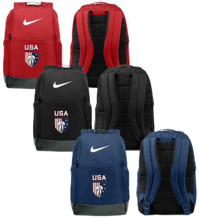 Custom Nike Brasilia Medium Backpack- with your team logo