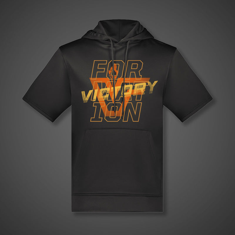 Victory Formation - Short Sleeve Dri-Fit Hoodie