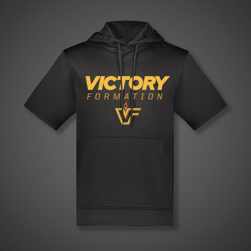 Victory Formation - Short Sleeve Dri-Fit Hoodie