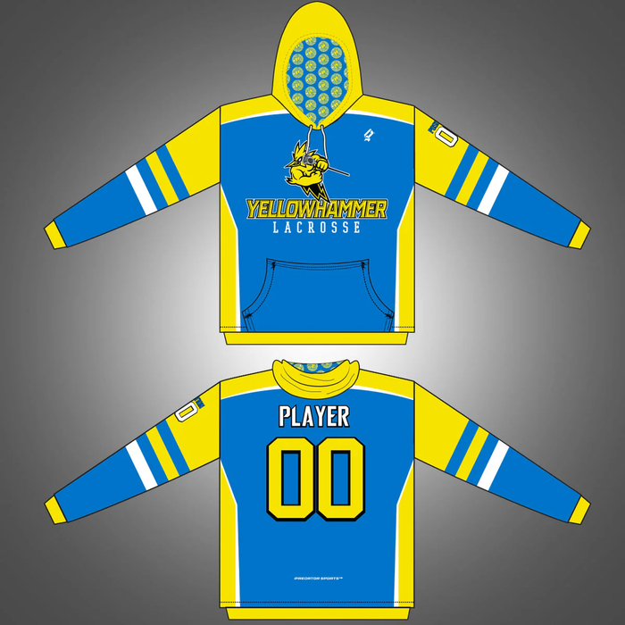 Yellowhammer Lacrosse Custom Hoodie