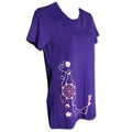 Women's T-Shirt with Dream Catcher Lacrosse Design - Featuring Women's Stick and Unique Artwork