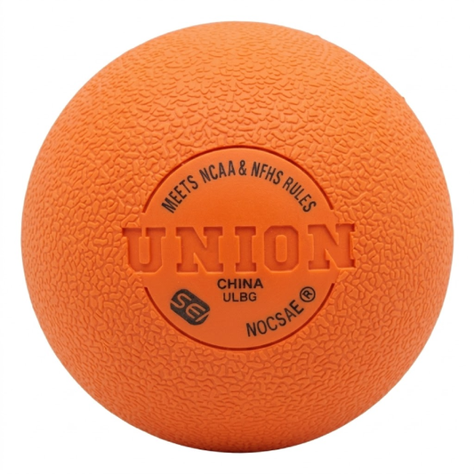 Case 120 Textured Grip Orange Union Lacrosse Balls - Meets NOCSAE Standard, SEI Certified, CLA Approved