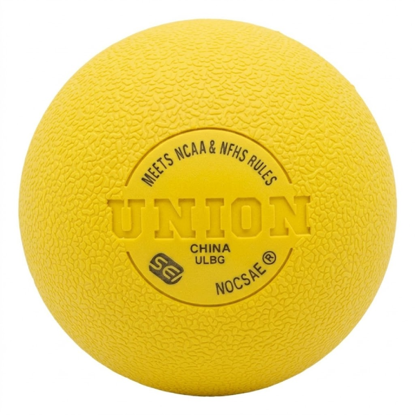 Case 120 Textured Grip Yellow Union Lacrosse Balls - Meets NOCSAE Standard, SEI Certified, CLA Approved