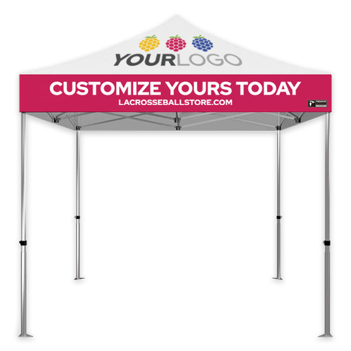 tent customized Custom Popup Canopy Tent - 10'x10' Aluminum 40 Series