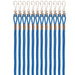 Heavy Nylon Lanyard Bulk Pack Royal Blue