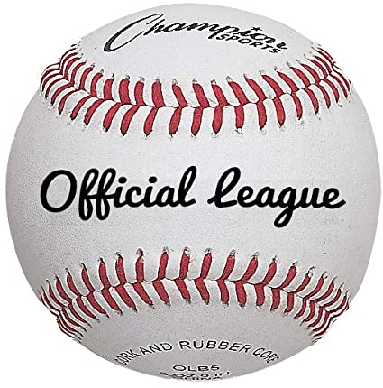 One Dozen leather cover and cushion cork core Game Balls