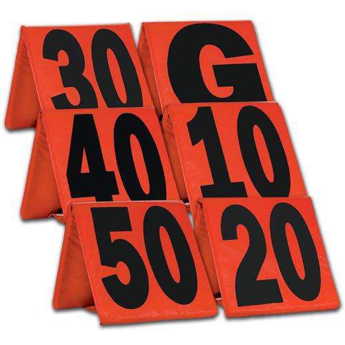 Champro Weighted Football Yard Markers - Lacrosseballstore