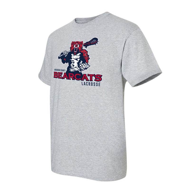 Anderson County Bearcats 50/50 Blend T-Shirt Grey
