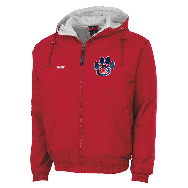 Anderson County Bearcats Heavyweight Jacket Red