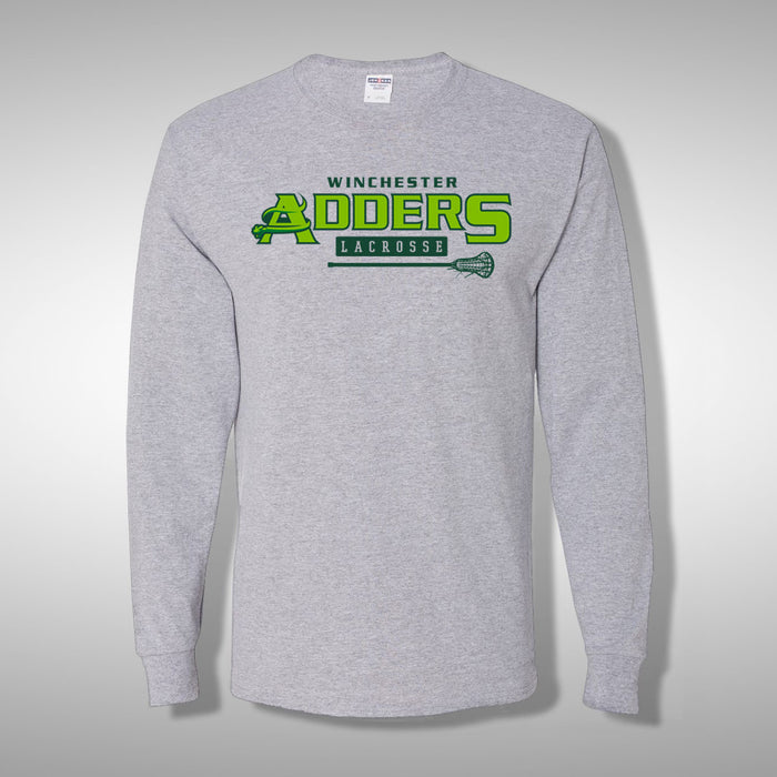 Winchester Adders Lacrosse - Long Sleeve T-Shirt - Lacrosseballstore