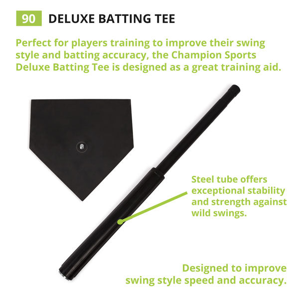 Champion Sports Deluxe Batting Tee - Lacrosseballstore