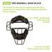 Champion Sports PRO BASEBALL ADULT MASK - Lacrosseballstore