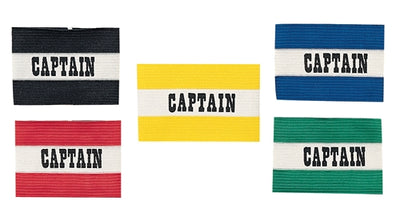 Youth Captain Arm Band, Yellow & White