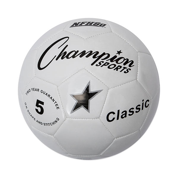 Champion Sports Classic Hand Sewn Soccer Ball Size 5