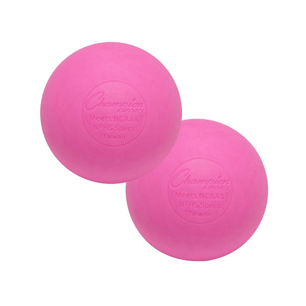 NFHS  Neon Pink Lacrosse Balls