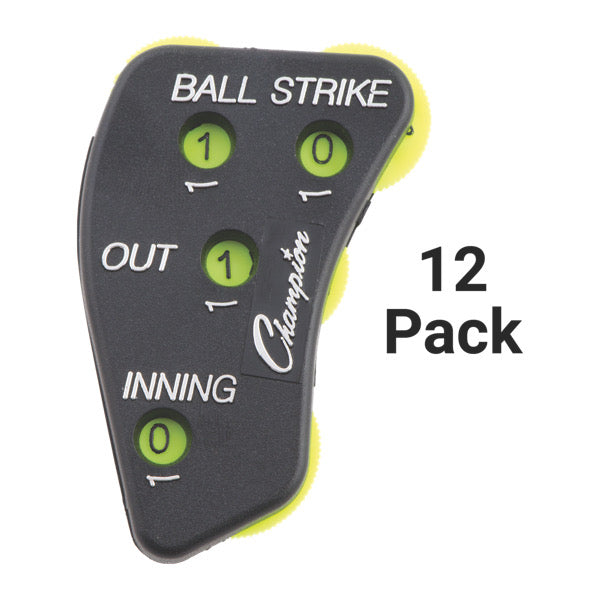 Champion Sports 4-WHEEL CALL ORDER UMPIRE INDICATOR - Lacrosseballstore