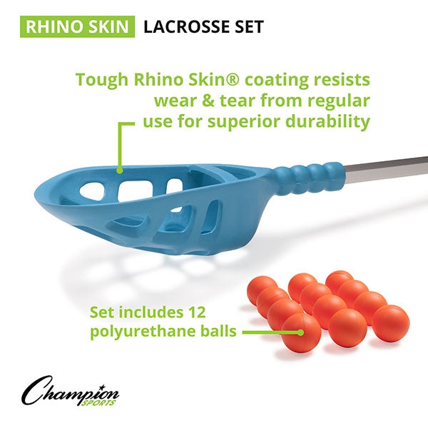 Champion Rhino Skin Lacrosse Set Specifications