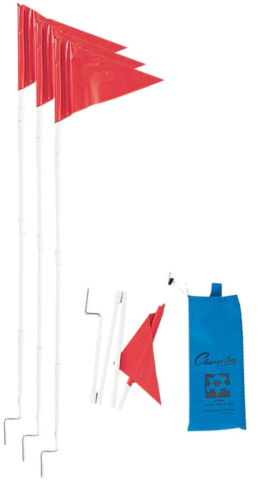 Soccer Fold a Flag System - Lacrosseballstore