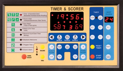 MultiSport Tabletop Indoor Electronic Scoreboard with Remote