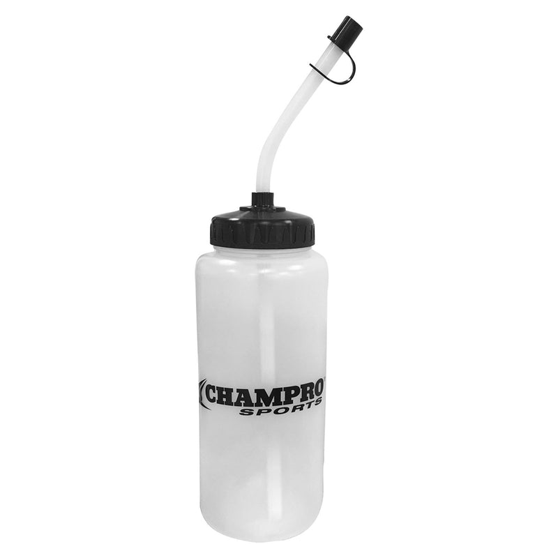 1 Liter Water Bottle w/ Flexible Straw and Cap