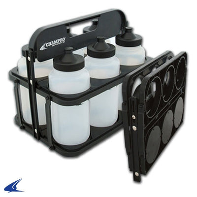 Champro 8-Piece Water Bottle Carrier With Straws